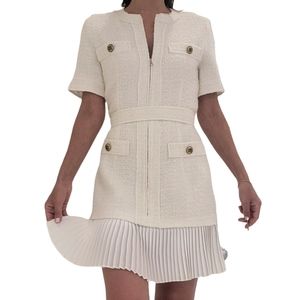 COPY - SANDRO Tweed Mini Dress